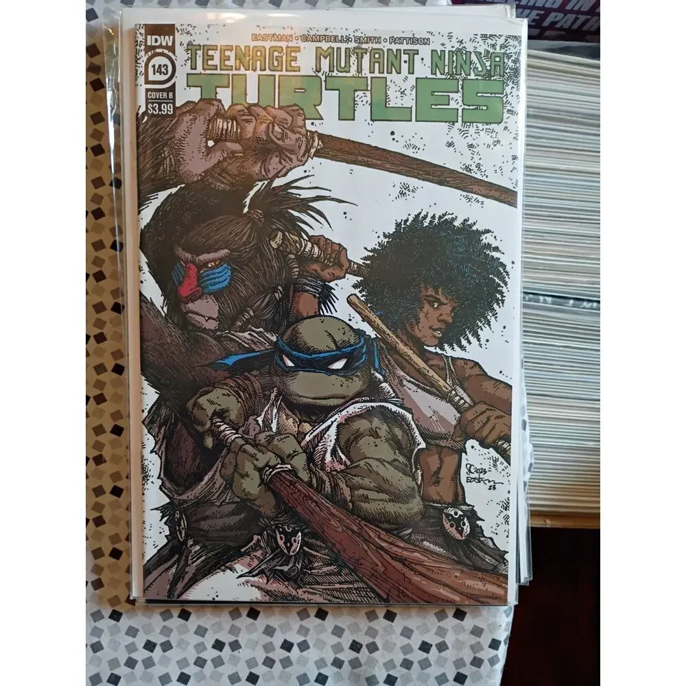 TEENAGE MUTANT NINJA TURTLES Comic Lot Of 5 VF To NM #1's Variant Virgin Idw
